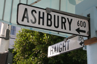 Ashbury eta Haight kaleen bidegurutzea