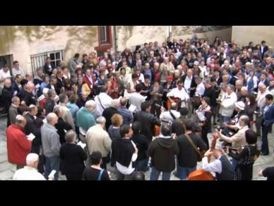 Eibar kantu kantari, euskararen egunean