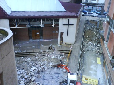 Hasi dira San Pioko plazako lanak