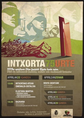 'Intxorta 75 urte' omenaldia eta bazkaria apirilaren 22an Elgetan
