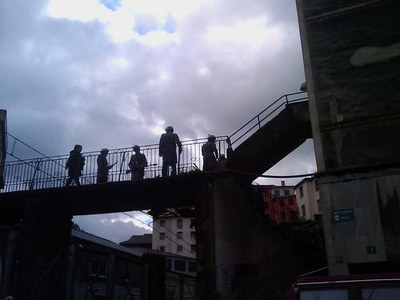 Pelikula grabatzen Eibarren