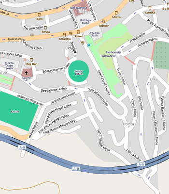 San Cristobal kalea planoan