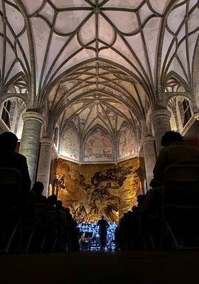 Escudero maisuaren gutiziatxoa, San Telmoren ilunabarrean 