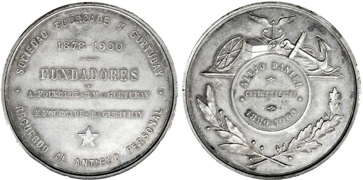 Fourcade y Gurtubay moneta