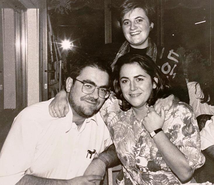 Arantza Zugasti, Koldo Ordozgoiti eta Karmele Aranburu, 1989