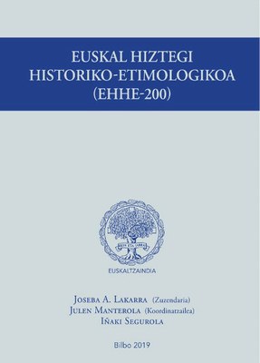 Euskal etimologiak heldutasuna lortu du. Orain euskal etimologiazaleak heltzea baino ez da falta