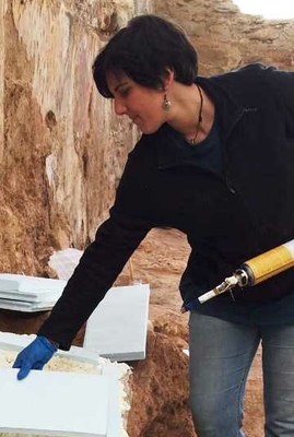 Izaskun, Carthagoko Foro Erromatarraren zaharberritzailea