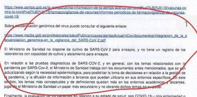 SARS-CoV-2 ... ez dago 