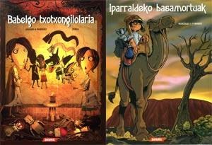 Sauré-ren bi komiki berri euskaraz