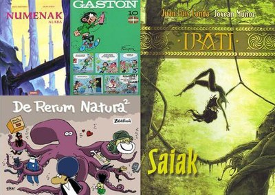 Urte amaiera honetan, euskarazko komikien uzta oparo bezain ona