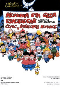 "Komikia eta Giza Eskubideak" erakusketa