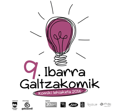 9. Ibarra Galtzakomik komiki-lehiaketa abian!