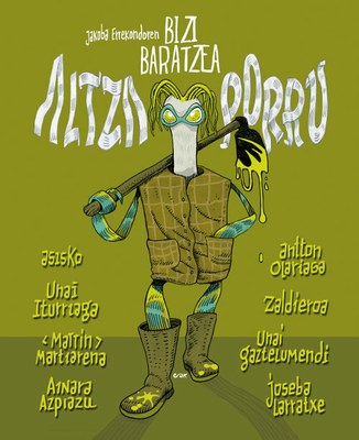 "Altza porru", Jakoba Errekondoren "Bizi baratzea"ren jarraipena komikian