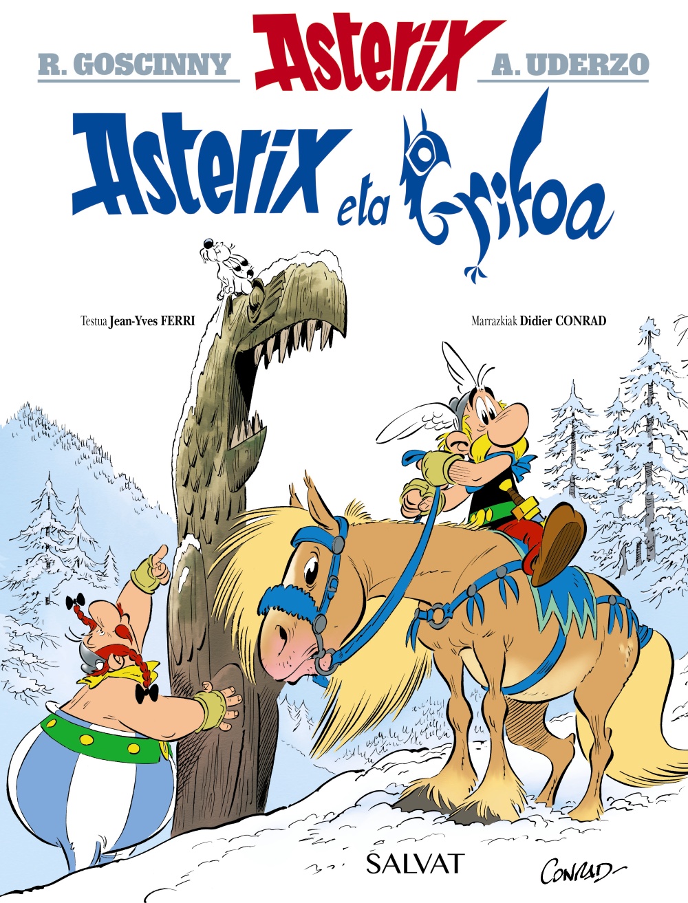 Asterixen album berria, euskaraz ere bai