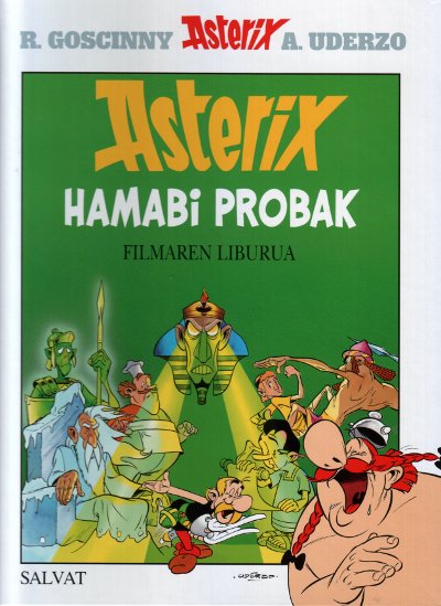 Asterixen "Hamabi probak" liburua, euskaraz