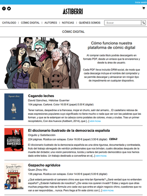 Astiberri, orain digitalean ere