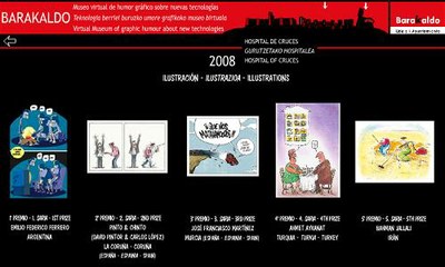 Barakaldoko "Teknologia berriak" umore grafikoko lehiaketaren inguruko berriak