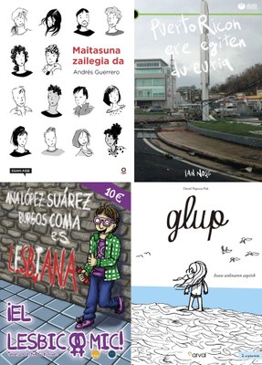 Beste 4 komiki, urteko lehen seihilabetekoko komikiekin amaitzeko