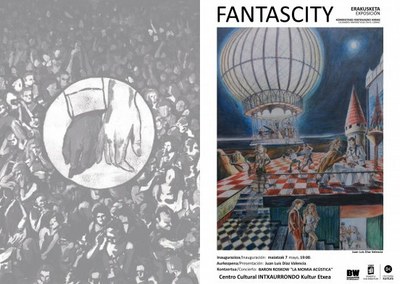 Bi komiki erakusketa Donostian