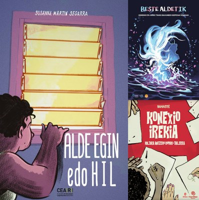 CEAR Euskadi, Gehitu, Mugen Gainetik eta Cáritas Bizkaia elkarteen komikiak