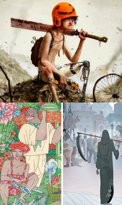 Dei Gaztelumendi "Deisign"en eta Dibbuks argitaletxearen inguruko erakusketa bana