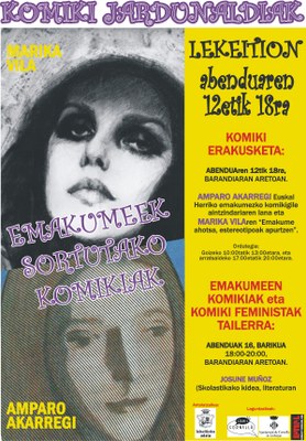 Emakumezkoak protagonista Lekeitio, Ondarroa eta Markinako komiki jardunaldietan
