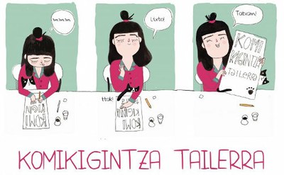 "Euskahalduntzeko komikigintza tailerra" Donostian