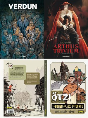 Euskal egileen komiki berriak Espainia eta Frantzian