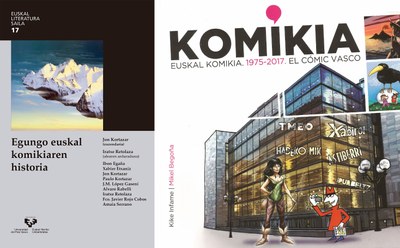 Euskal komikiari buruzko bi liburu jaso nituen oso denbora gutxian