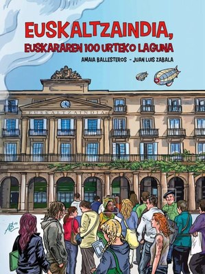 Euskaltzaindiaren 100 urteak, komikian