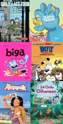 Euskarara itzulitako sailen jarraipenez oparo hasi da urtea