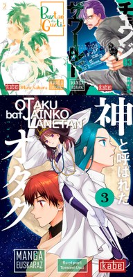 Euskarazko manga bildumen jarraipenak dakarzkigu Kabe etxeak