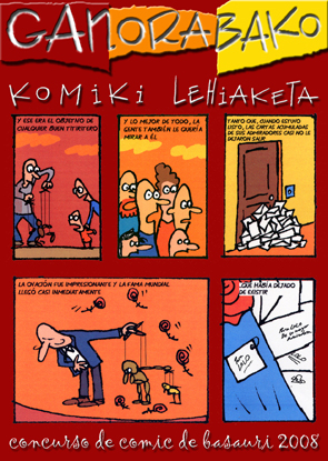 "Ganorabako" komiki-lehiaketak baditu irabazleak