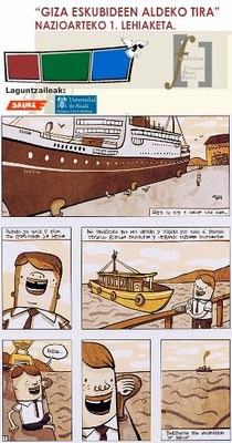 Hainbat komiki-lehiaketaren berri