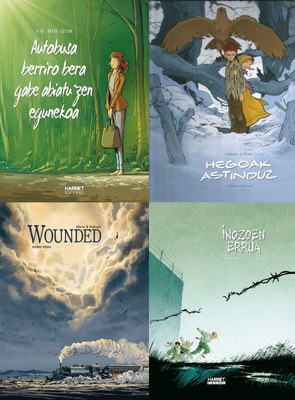 Harriet argitaletxeak lau komiki atera ditu aurten