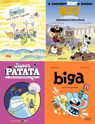 Haurrentzako komiki gehiago