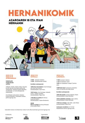 HernaniKomik, euskarazko komikigintzaren azoka, ostiral eta larunbat honetan