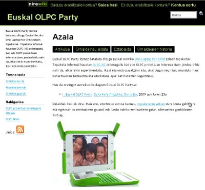 I. Euskal OLPC Party-a, apirilaren 23an Donostiako Doka kafe antzokian