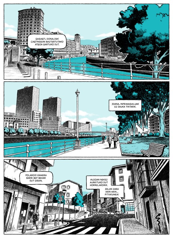 Joana Maiz komikiko orri bat