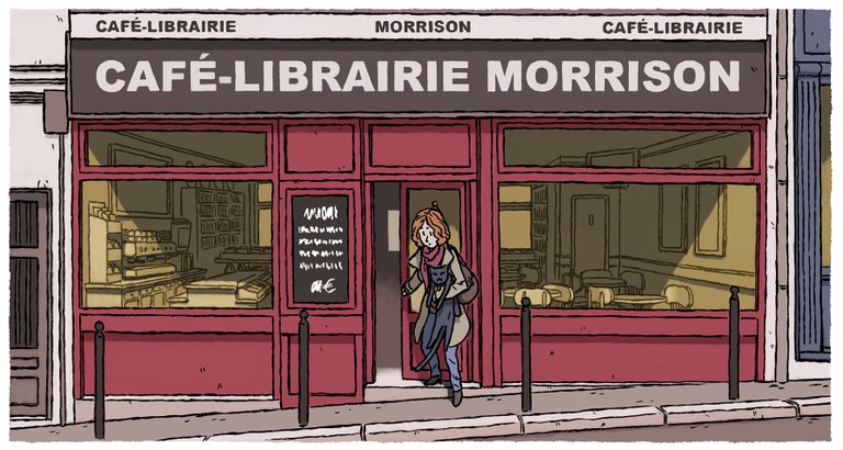 Katu hegoduna komikiaren bineta bat