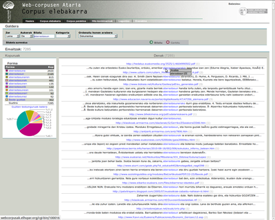 Web corpus1 Web corpus1