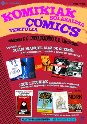 Intxaurrondoko komiki-solasaldiak 2017-2018