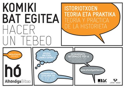 "Komiki bat egitea. Komikiaren teoria eta praktika" ikastaroa