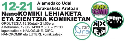 "Komikiak eta zientzia" erakusketa Ondarroan