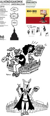 Komikiekin lotutako ekitaldi ugari Bilboko Alhondigan maiatza amaiera honetan hasita