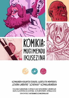 Komikien hizkuntzari buruzko ikastaroa Joseviskyren eskutik