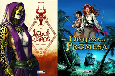 "Lehoi ogroa" eta "Dortokaren promesa" sailen zenbaki berriak