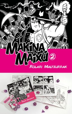 "Makina Maixu" komiki/rol-jokoaren bigarrena atera da, "Rolari maltzurrak"