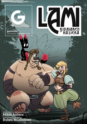 Mikel Anteroren "Lami, Bidaiaren hasiera" argitaratu du Gaztezulok