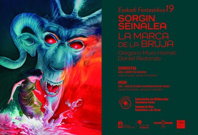 "Sorgin seinalea" komiki-sailari buruzko erakusketa